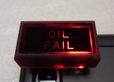 KORRY AIRCRAFT INSTRUMENT RED "OIL