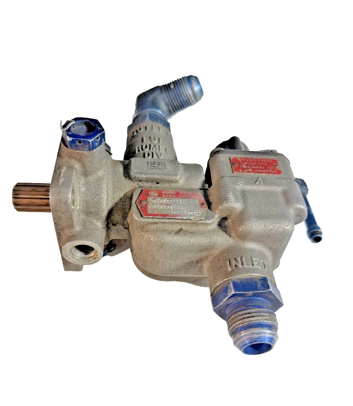 Lear Romec Aircraft Fuel Boost Pump RG34720A