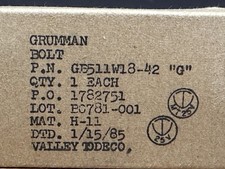 Lot of 10 Grumman Aircraft