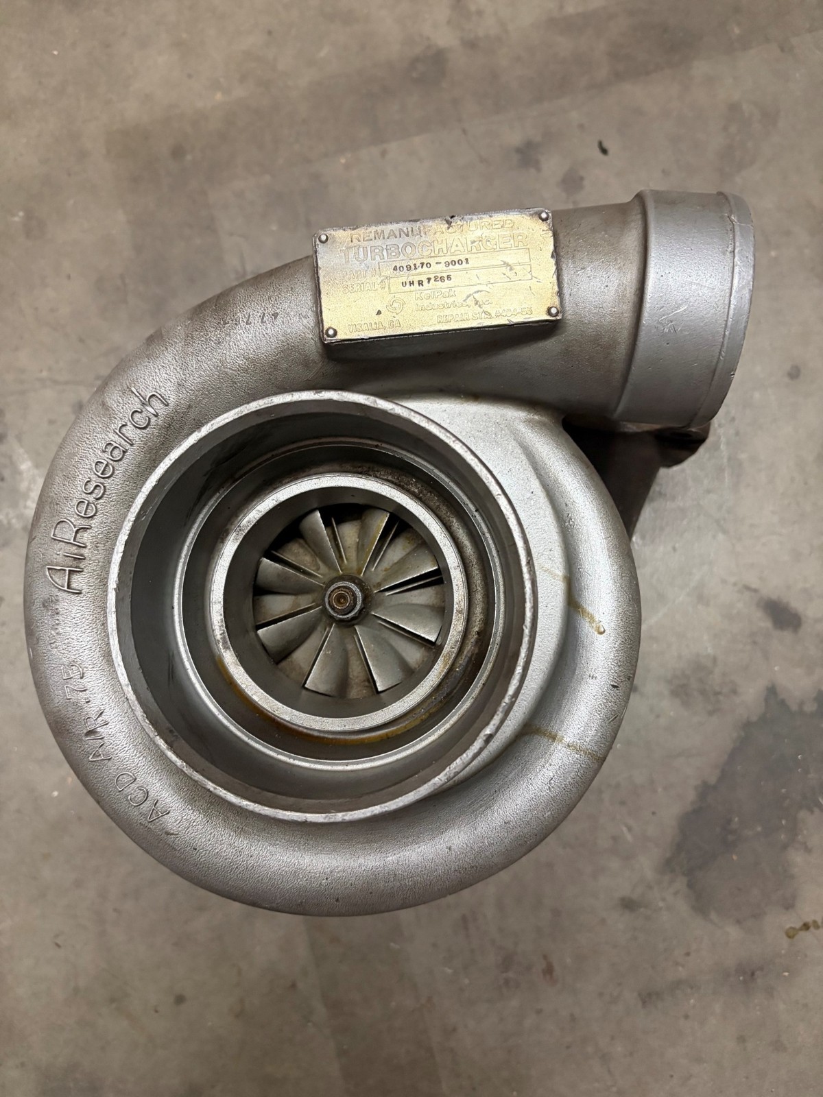 Lycoming LW12463 GARRETT 409170-9001 TURBOCHARGER CORE