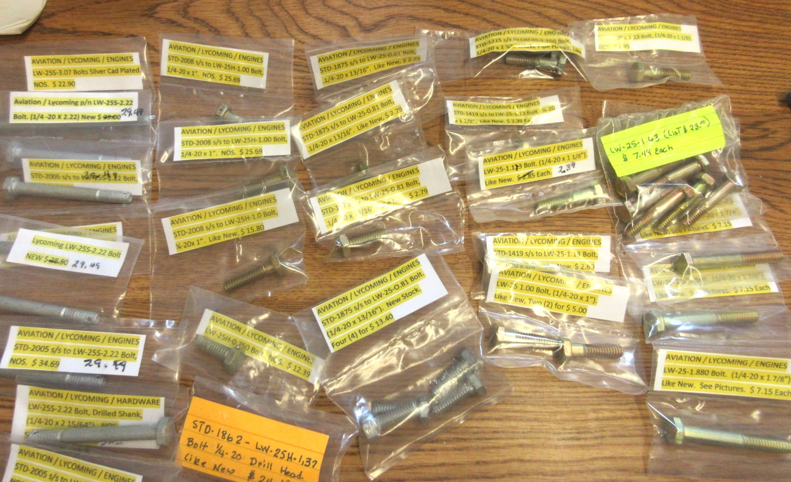 Lycoming STORE CLOSING Lot of Aircraft
