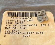 NAS1149-DN416K Pack Aviation NOS Learjet