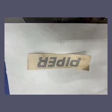 Piper 456-451 - Placard New Surplus