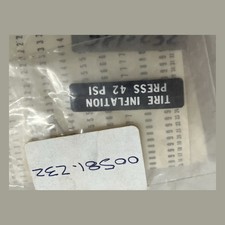 Piper 581-232 - Placard New Surplus