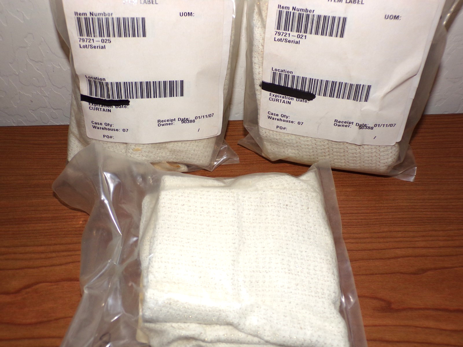 Piper Aircraft Curtains (White/Silver Spec) 79721-021
