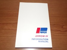 Piper Arrow IV PA-28RT-201 Information Manual