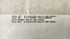 Piper LP-155 Clear Vent Window for