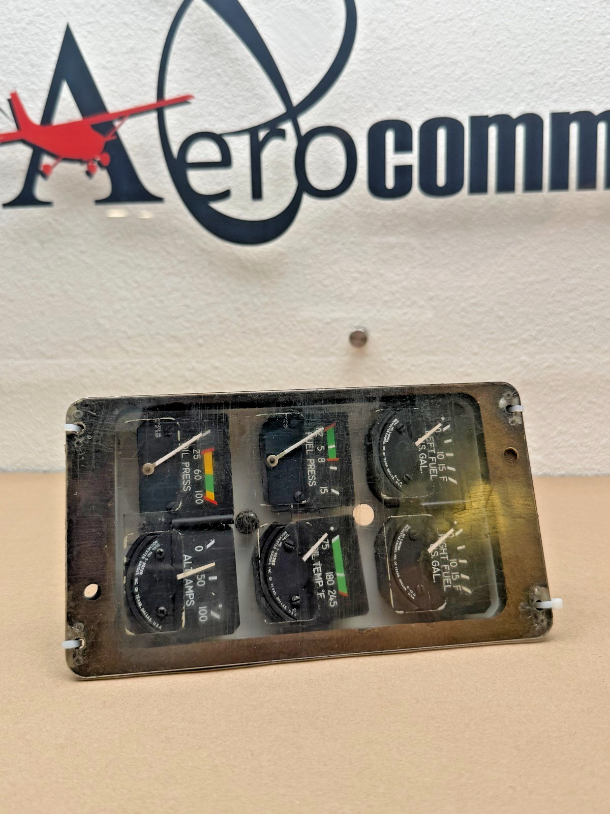 Piper Rochester Instrument Gauge Cluster P/N: