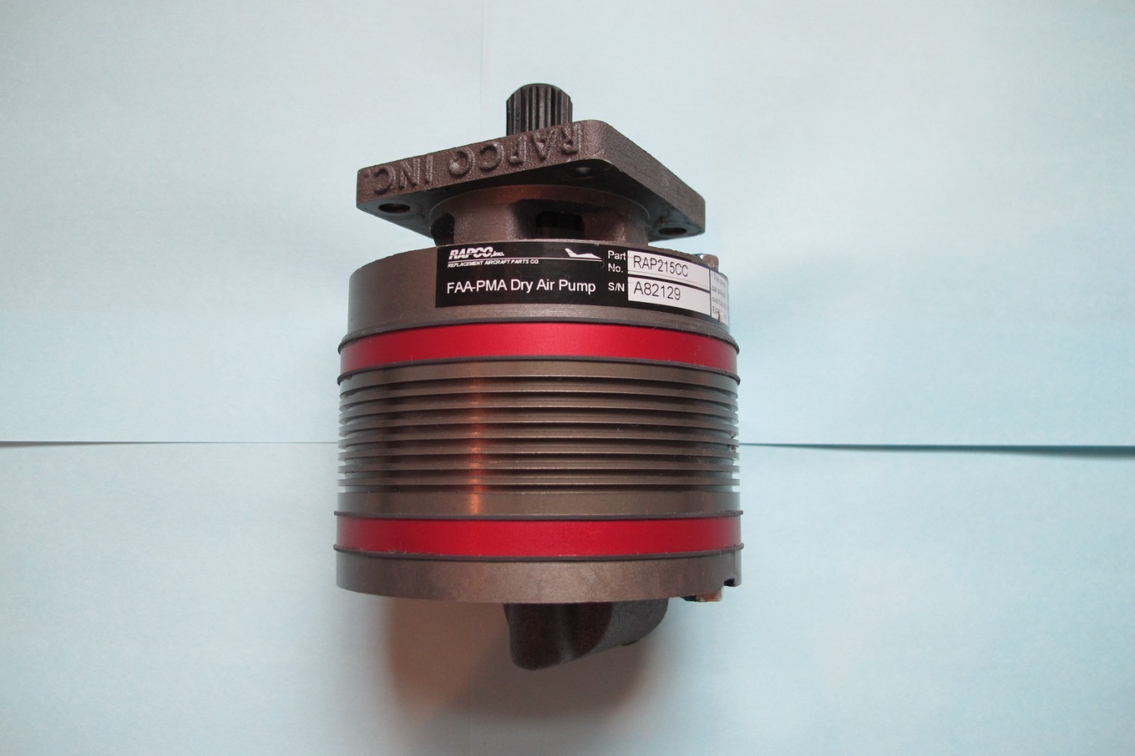 Rapco RAP215CC FAA-PMA Dry Air Vacuum Pump