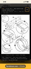 Robinson R66 Main Rotor Blade Support