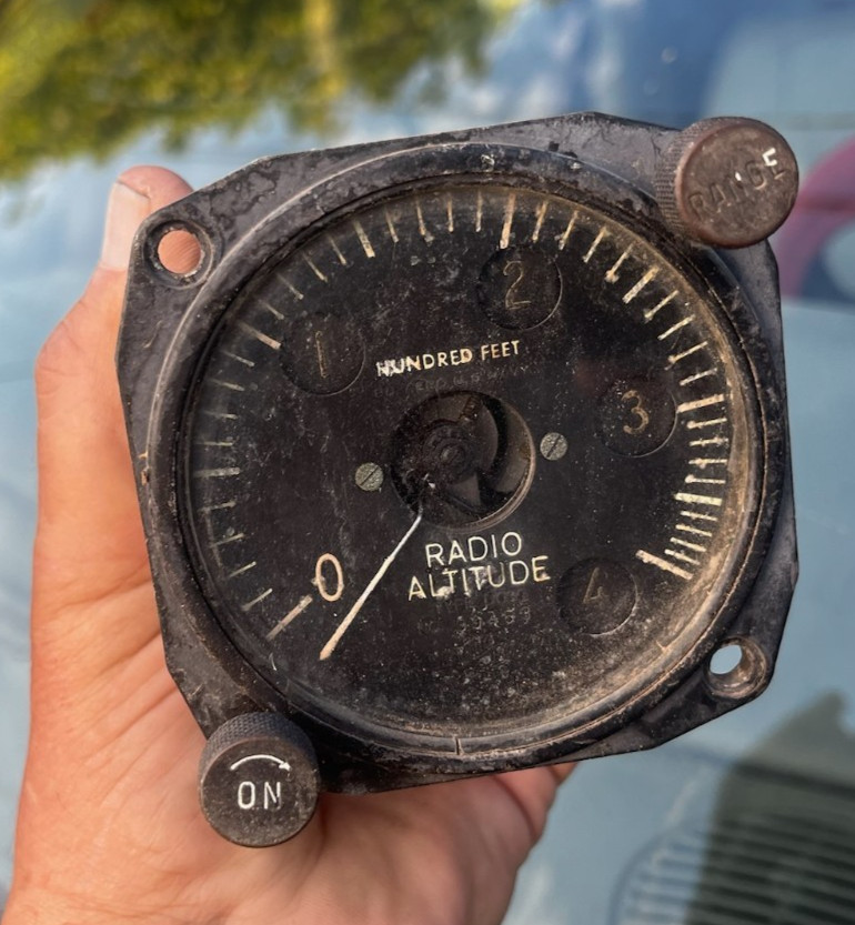 Roller-Smith WWII Aircraft Instrument - ID-14