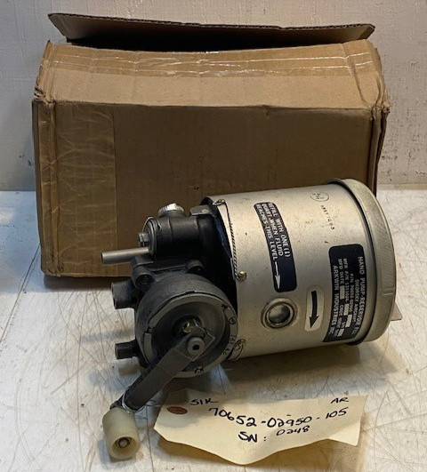 Sikorsky Aircraft Hydraulic Hand Pump Reservoir