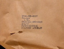 Sikorsky Helicopter Bracket P/N S1630-63035-6