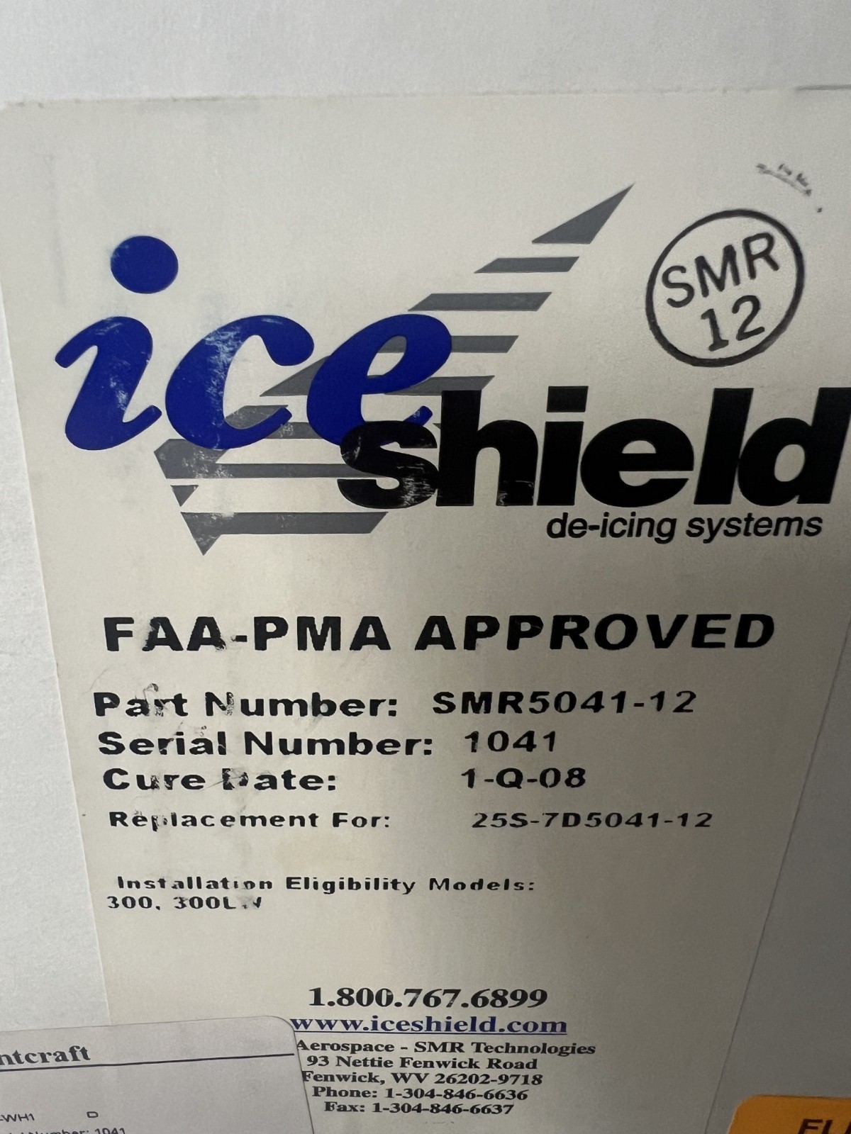 Smr 5041-12 Beech King Air Outboard