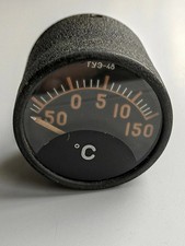 Soviet Aviation Thermometer TUE- 48