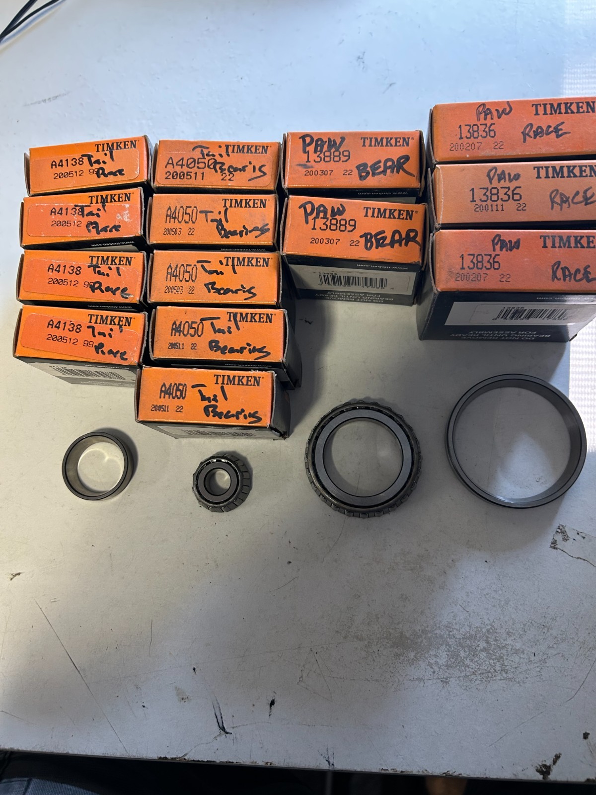 Timken Aircraft Bearings and Races for