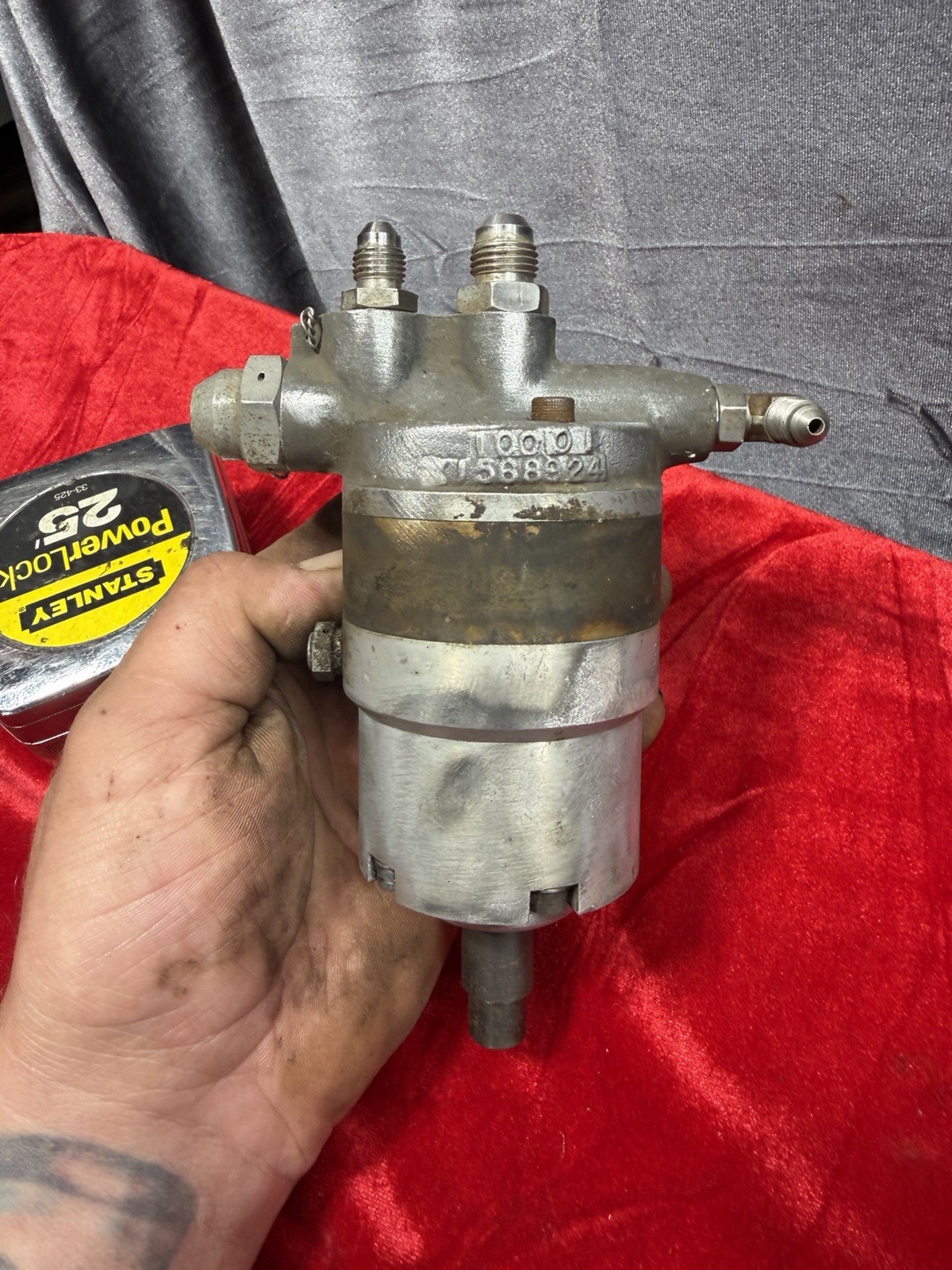 TRW Centrifugal Rotary Engine Driven Fuel