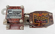 TWO Leach Aircraft Relay Switches