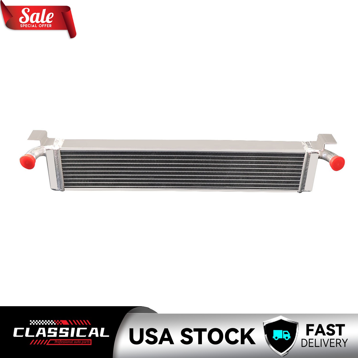 UnBrand 2 Row Aluminum Radiator Fits