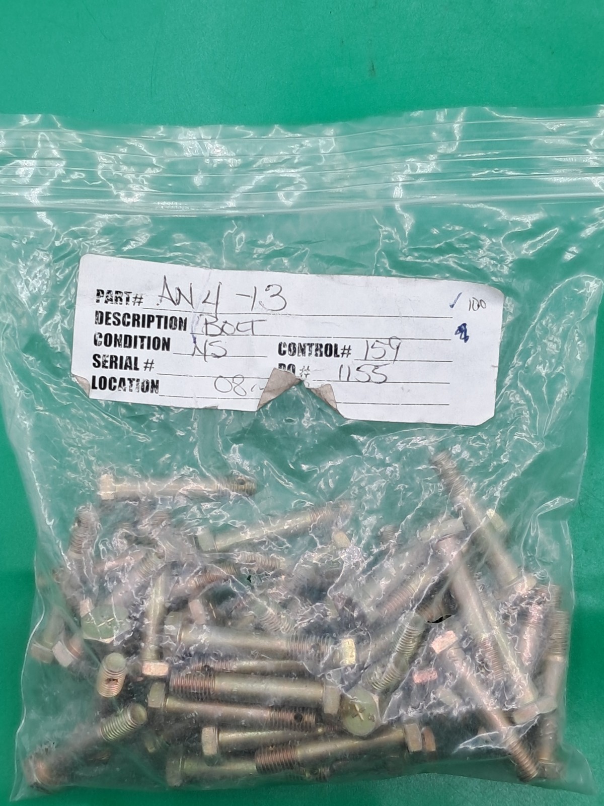 Unbranded AN 4 -13 Bolts Aviation