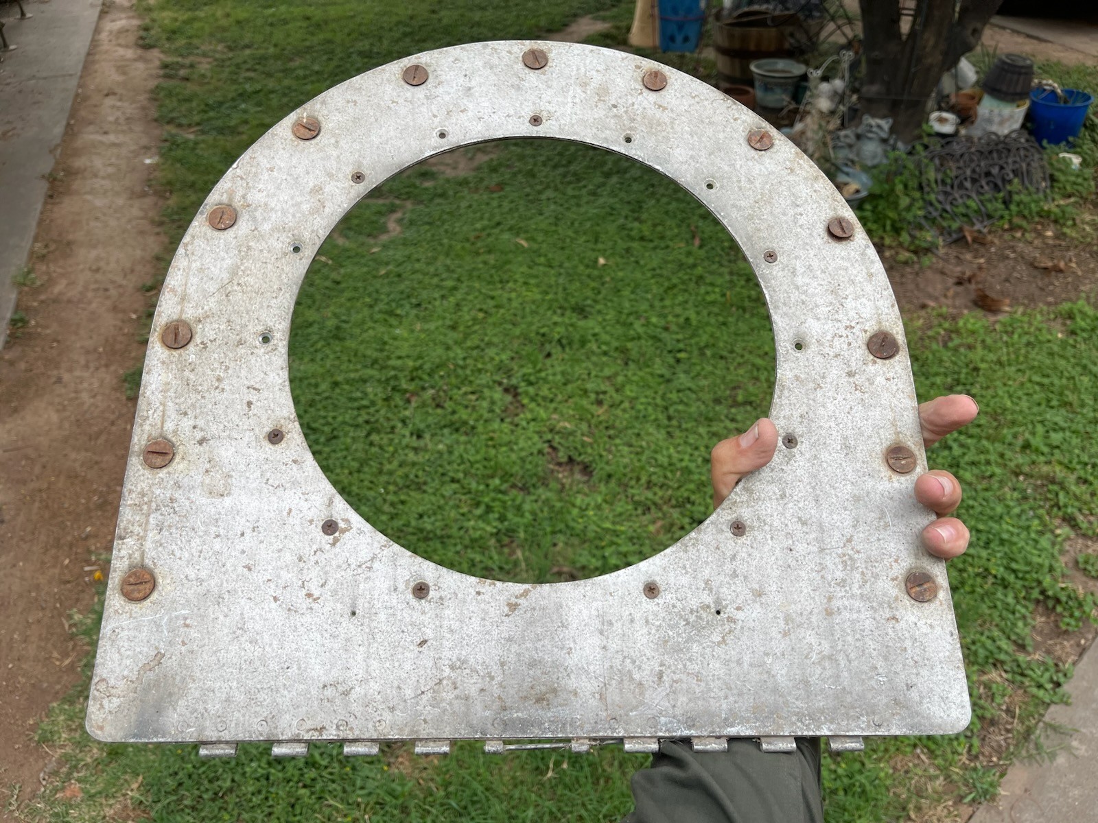 Unbranded Large Aluminum 1940s -50s Military