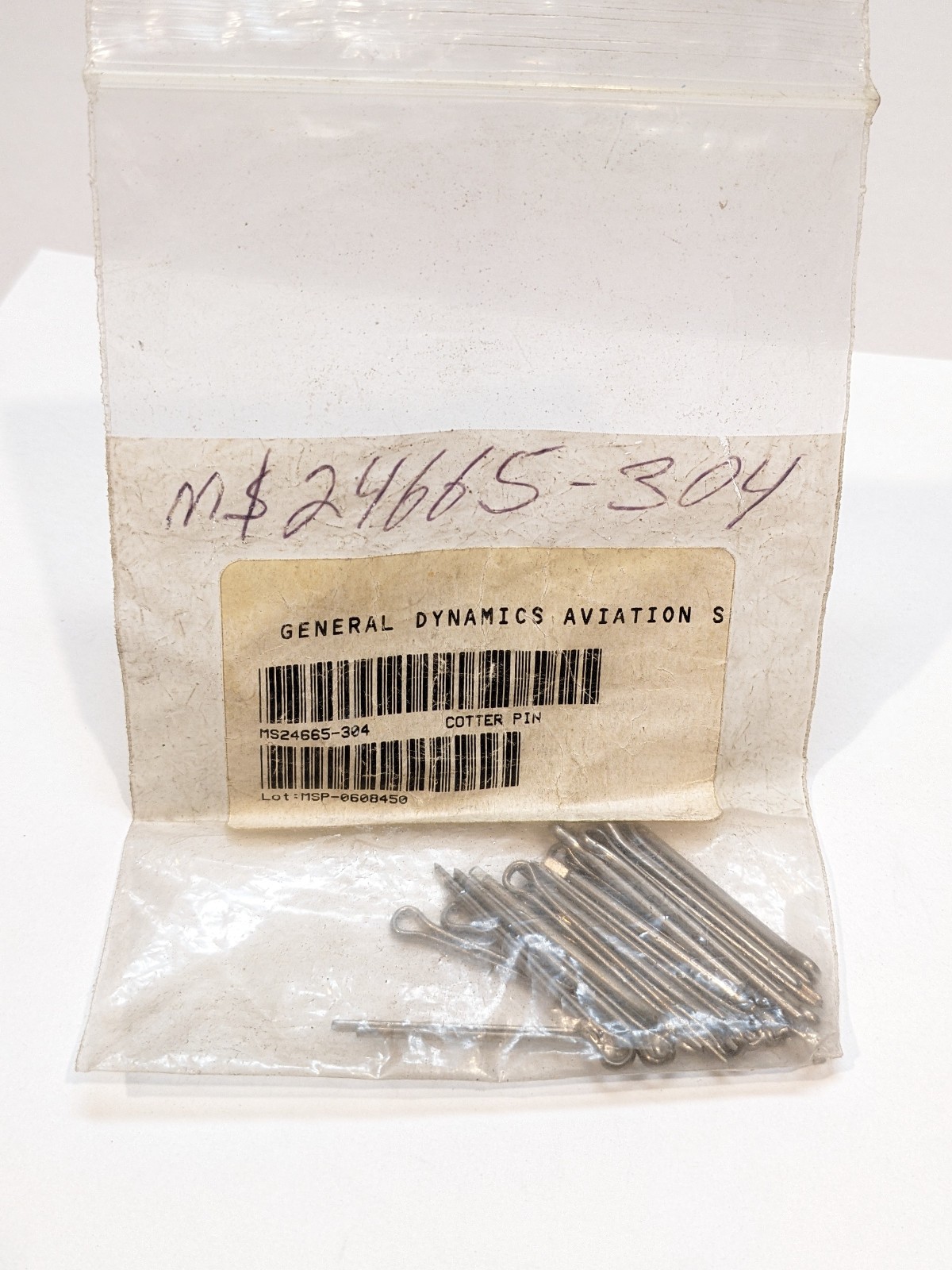 Unbranded Lot of (23) MS24665-304 Aircraft
