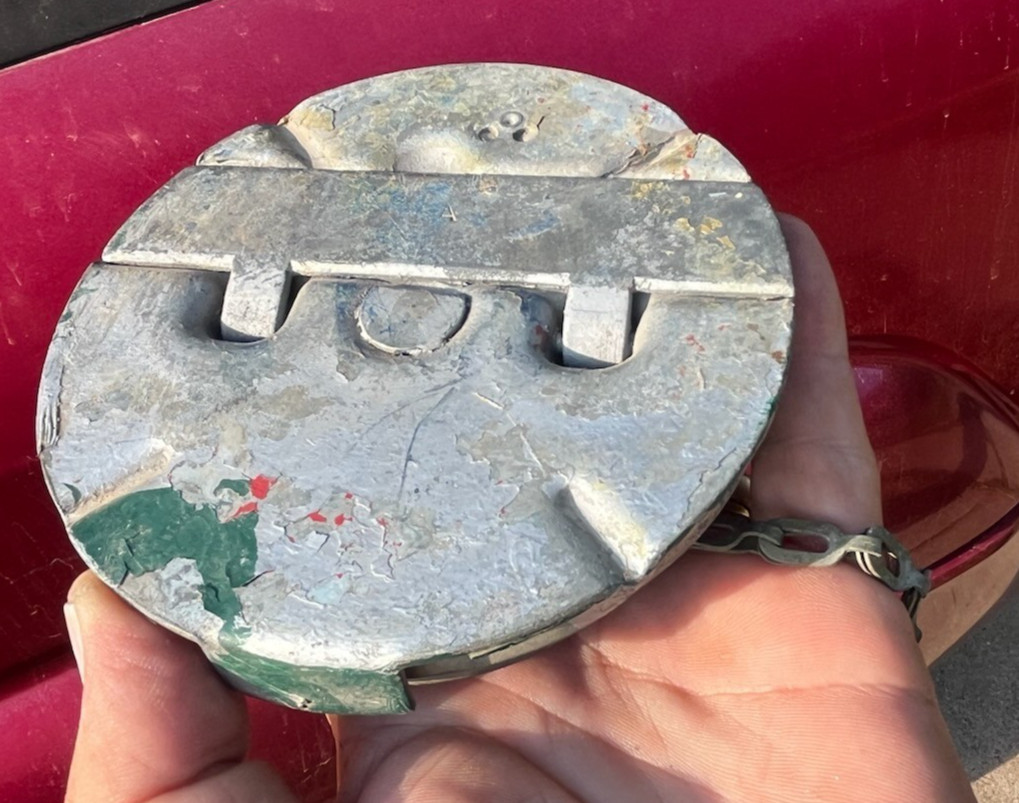 Unbranded WWII Aircraft Fuel Cap Type