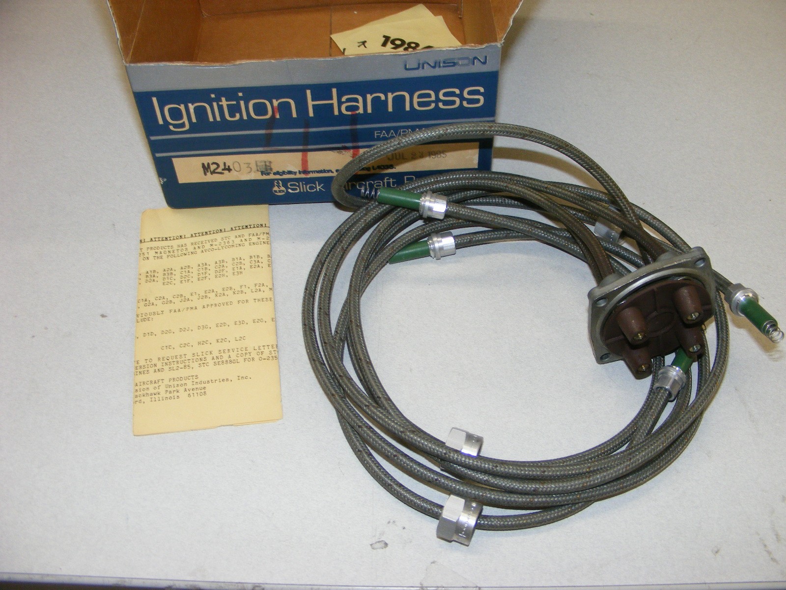 Unison Slick Magneto Ignition Harness M2403