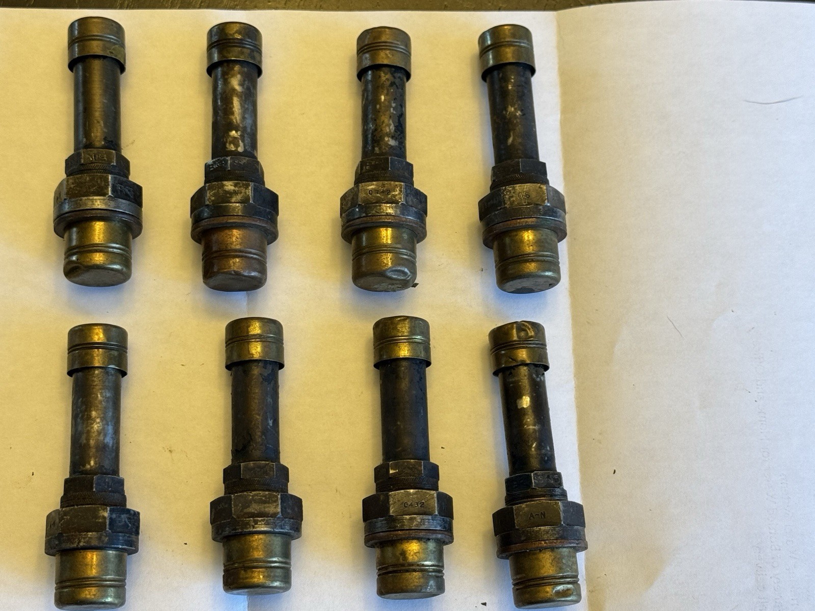 Unknown Aircraft Spark Plugs Lot of