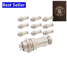 Versatile Male-Female Aviation Plug Connectors