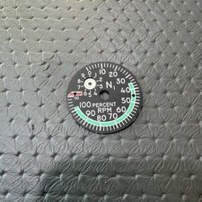 Vintage Aircraft Jet Engine Percent - N1
