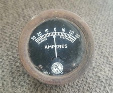 Vintage Aircraft Oil Pressure Indicator