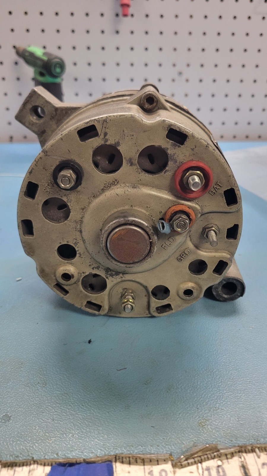 vintage Chrysler-Style Belt-Driven Aircraft Alternator