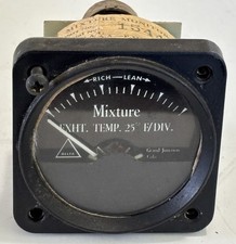 Vintage Delta Aircraft Mixture Monitor