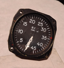 Vintage GE 8DJ19-ACA Dual Tachometer