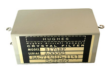 Vintage HUGHES Aircraft Comp. Crystal