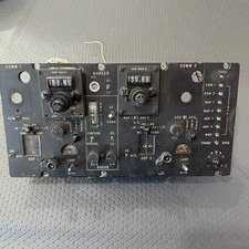 Vintage Military Aircraft Cockpit Avionic