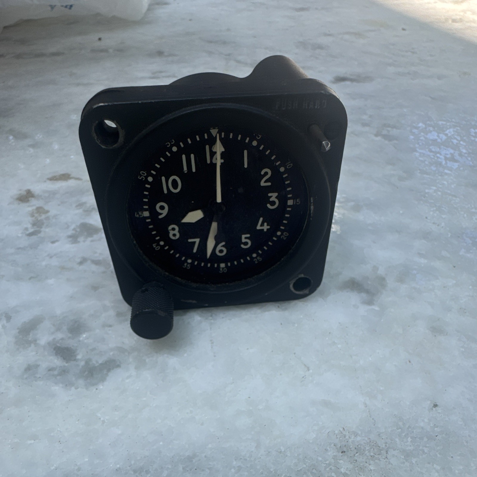 waltham clock co Aviation Clock 400240