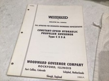 Woodward 33001A Bulletin Prop Governor
