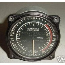 WWII Aircraft Manifold Pressure Indicator,
