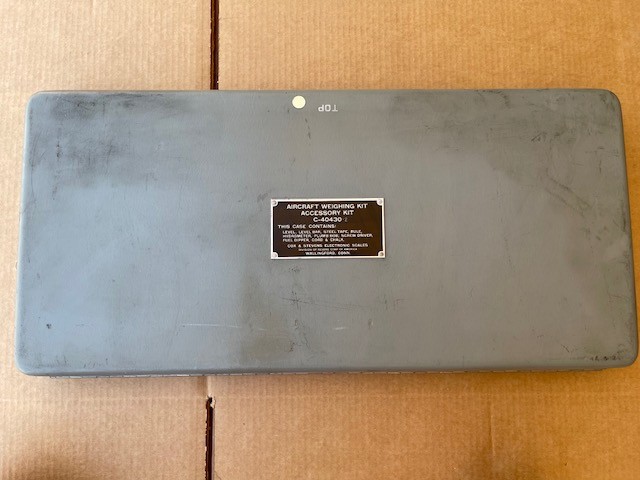 COX & STEVENS AIRCRAFT WEIGHT AND BALANCE KIT