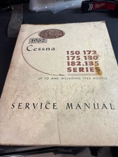 1962 Cessna anniversary Service Manual & Prior
