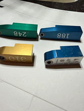 Aluminum Anodized bushing blocks for