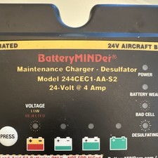 BatteryMINDer 244CEC1-AA-S2 24V Aviation Charger/Desulfator
