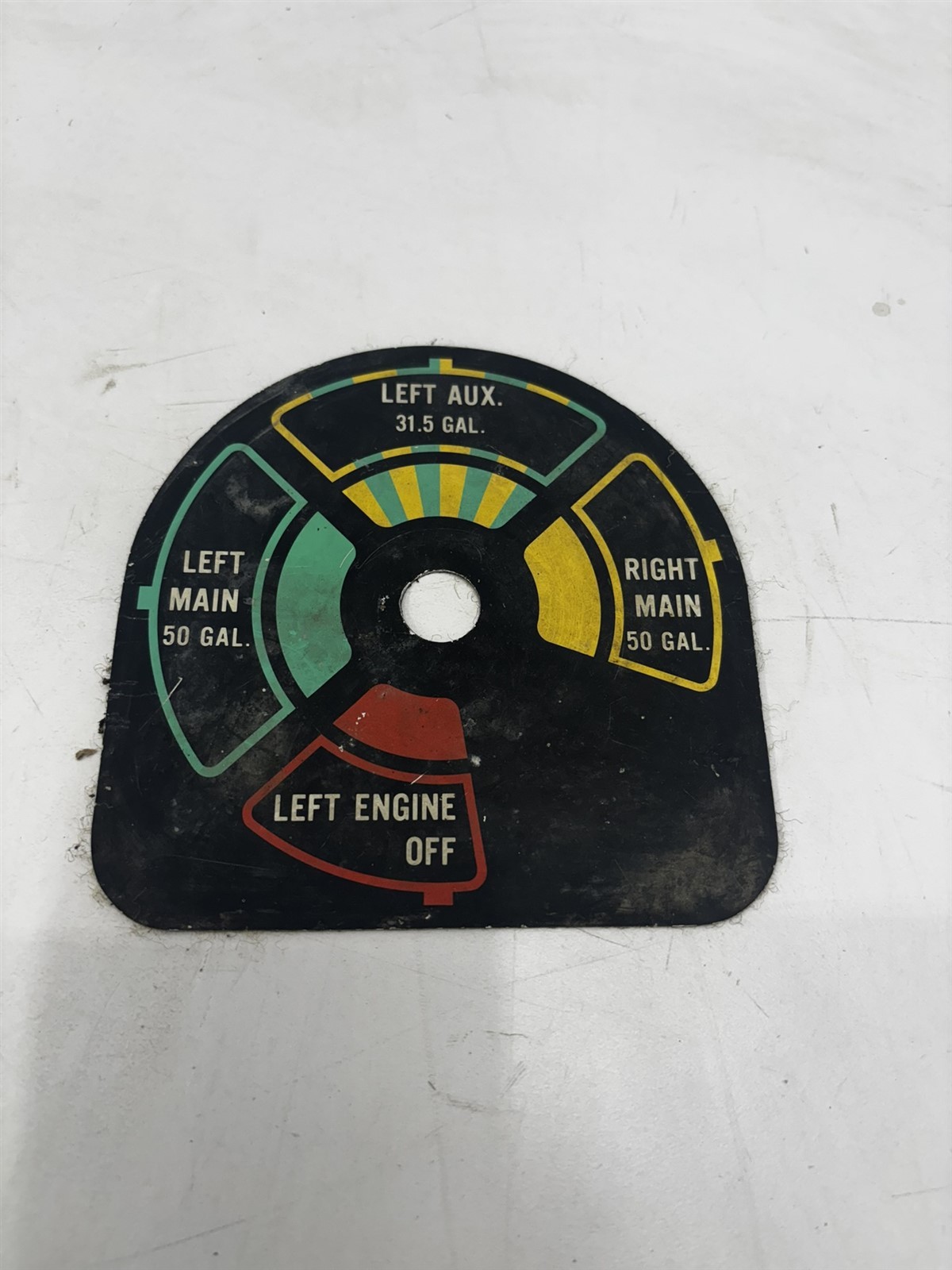 Cessna 310 Left Fuel Valve Selector