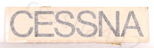 Cessna Aircraft Factory OEM Placard DECAL