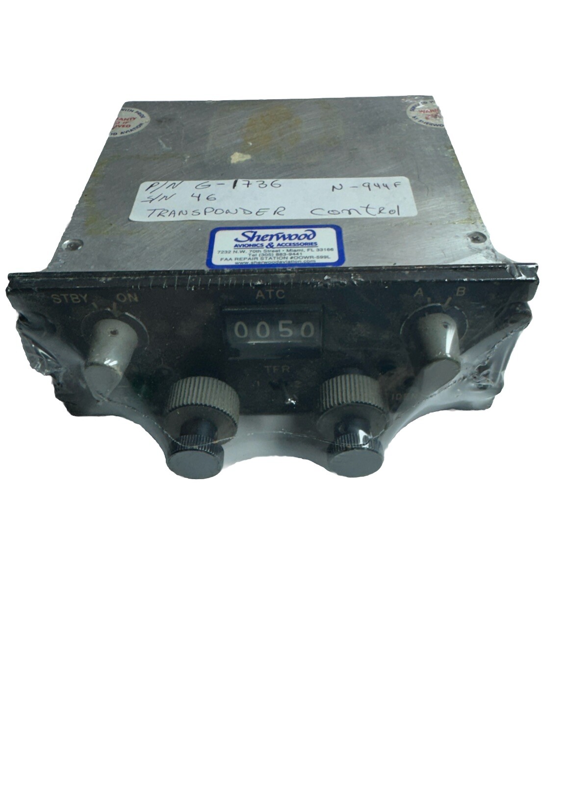 GABLES US G-1736 Transponder Control PANEL