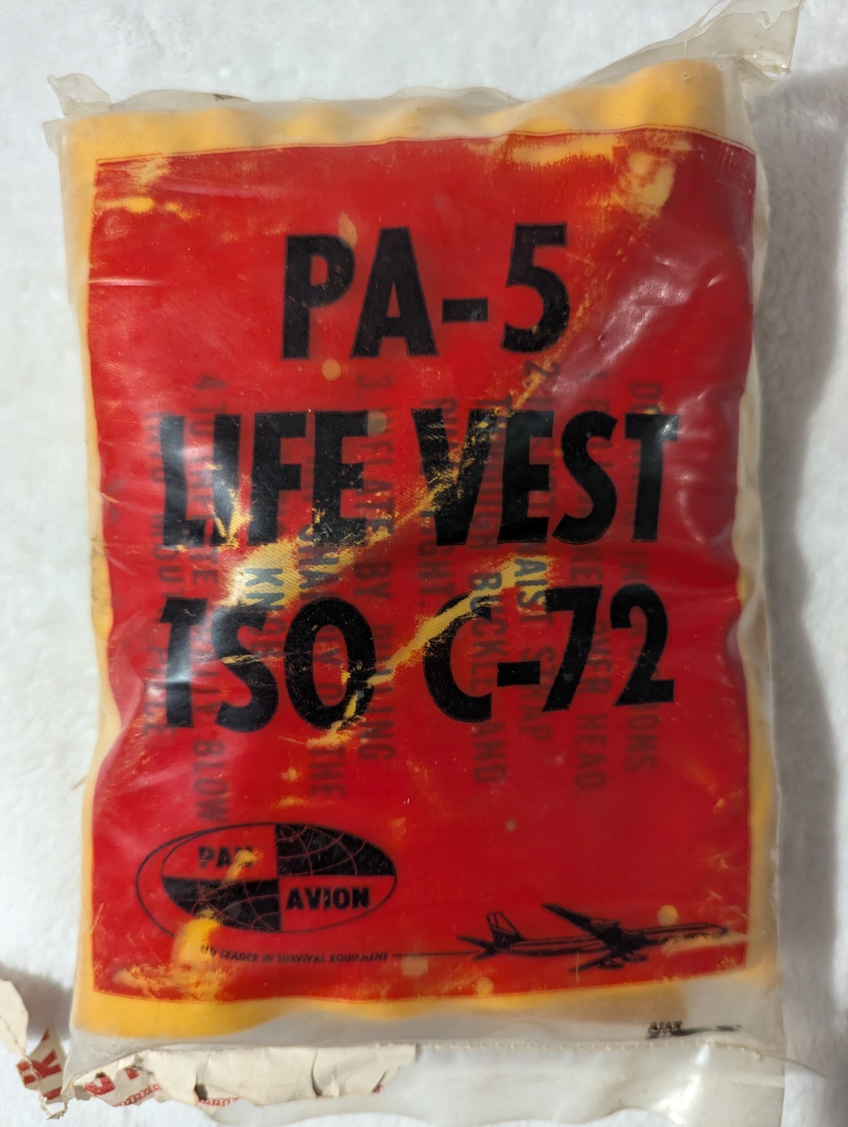 Pan Avion NOS 1960s Vintage Flight Life