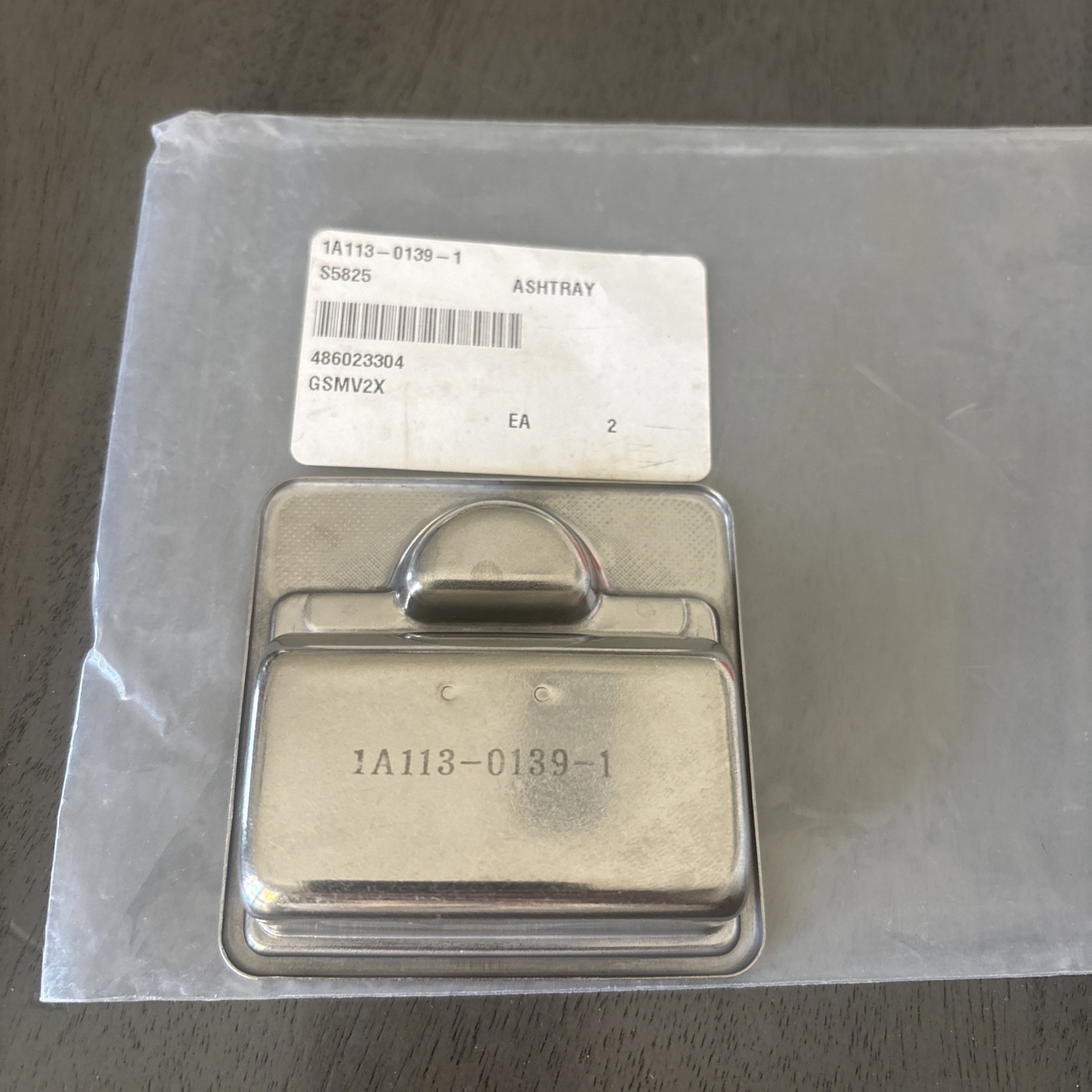 Unbranded Aircraft Ashtray 1A113-0139-1 Aviation Cabin