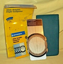 1987 FLIGHT COMPUTER JEPPESEN SLIDE GRAPH